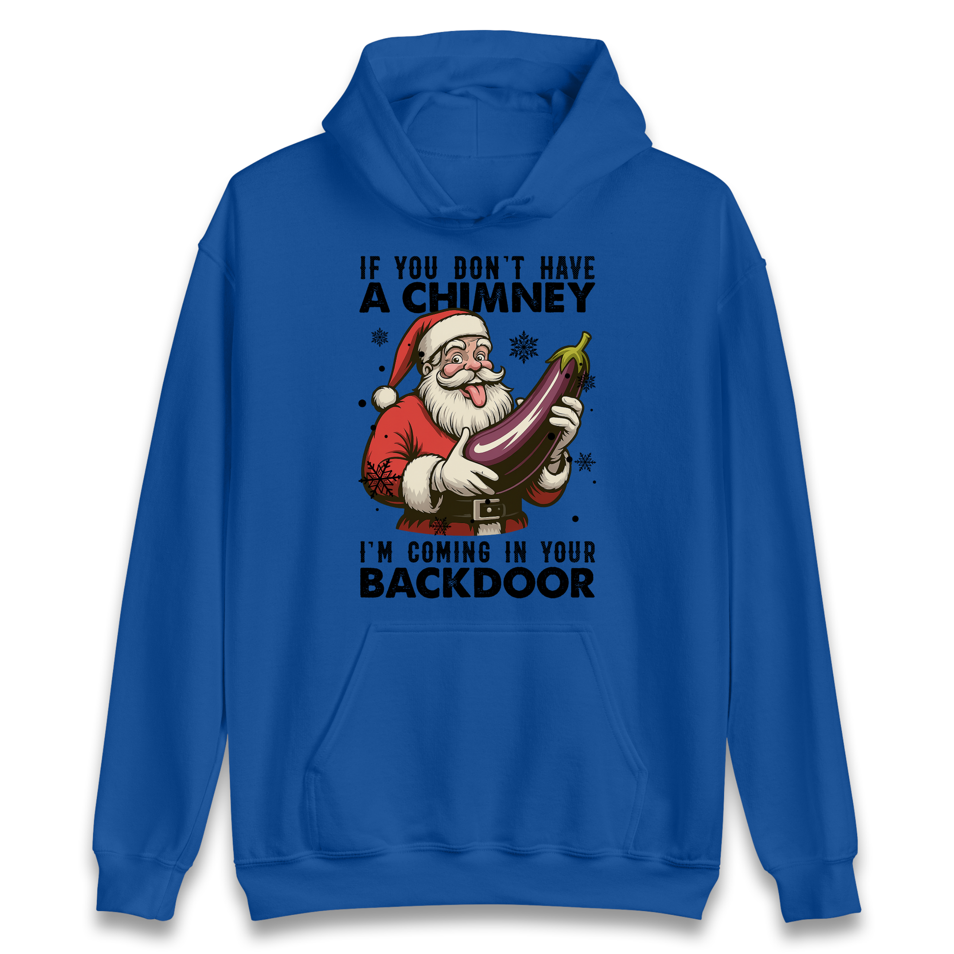 Santa Back Door Hoodie