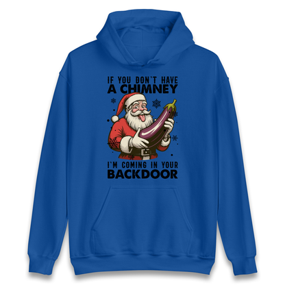 Santa Back Door Hoodie