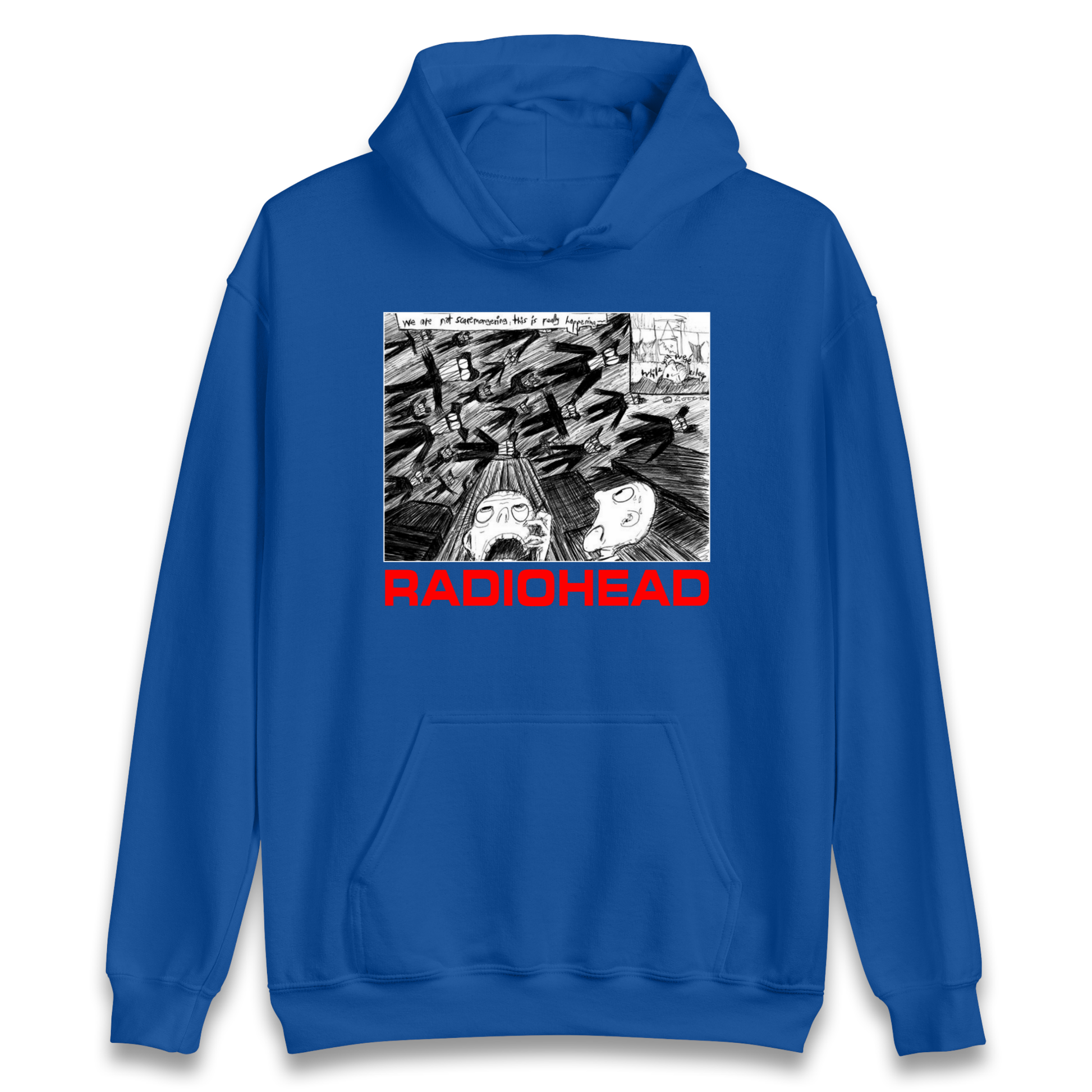 Radiohead We Are Not Screaming Hoodie