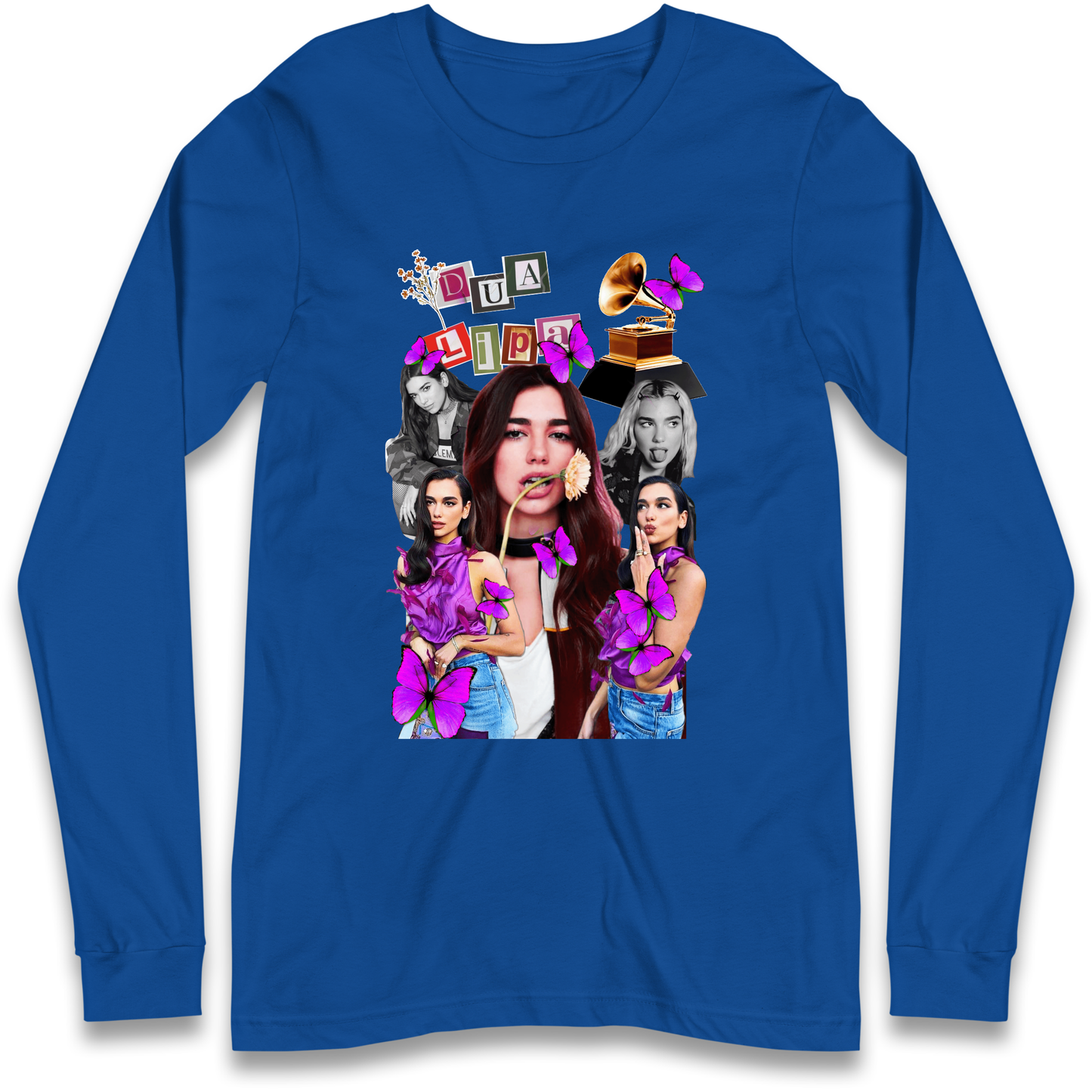 Dua Lipa Butterflies Longsleeve T Shirt