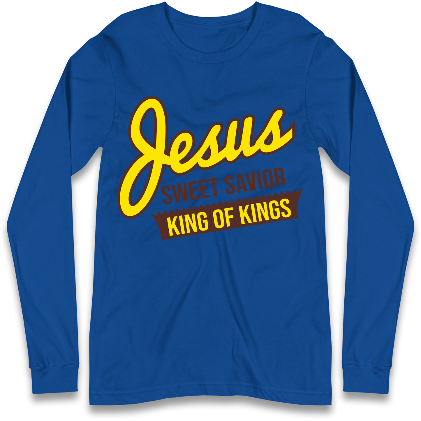Jesus Sweet Saviour King of Kings Longsleeve T Shirt 