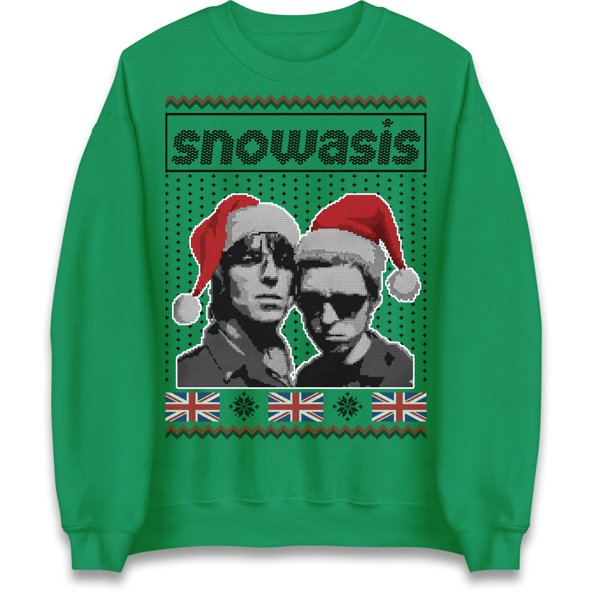 Snowasis Union Jack Christmas Jumper