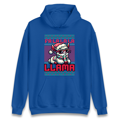 FA LA LA LA LLAMA Hoodie
