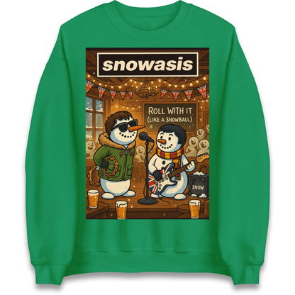 Snowasis Roll Christmas Jumper