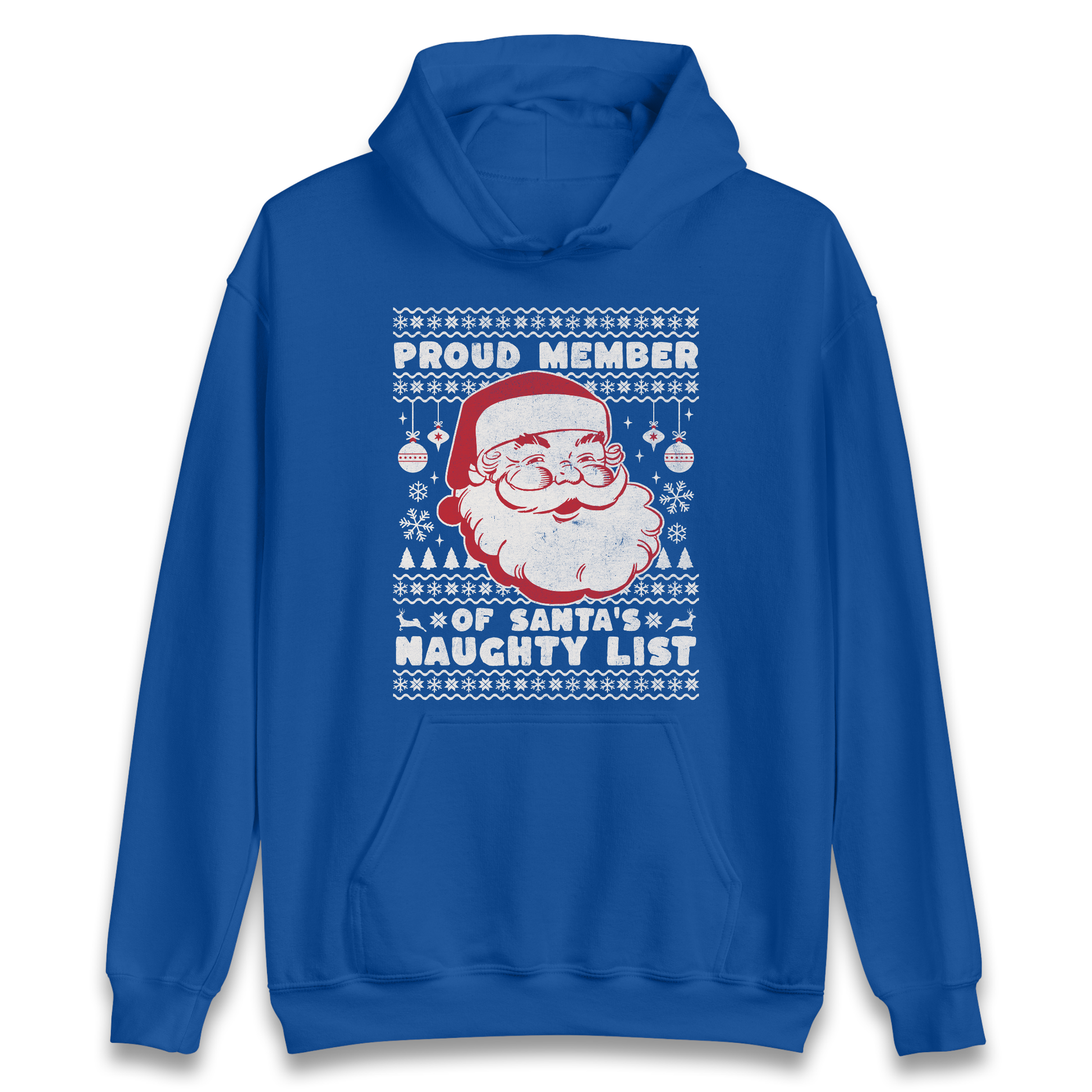 Proud Member Of Santas Naughty List Christmas Hoodie