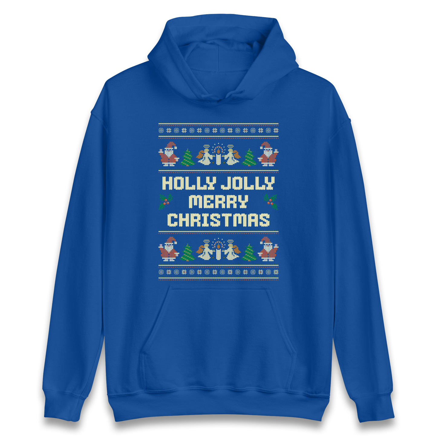 Holly Jolly Merry Christmas Hoodie