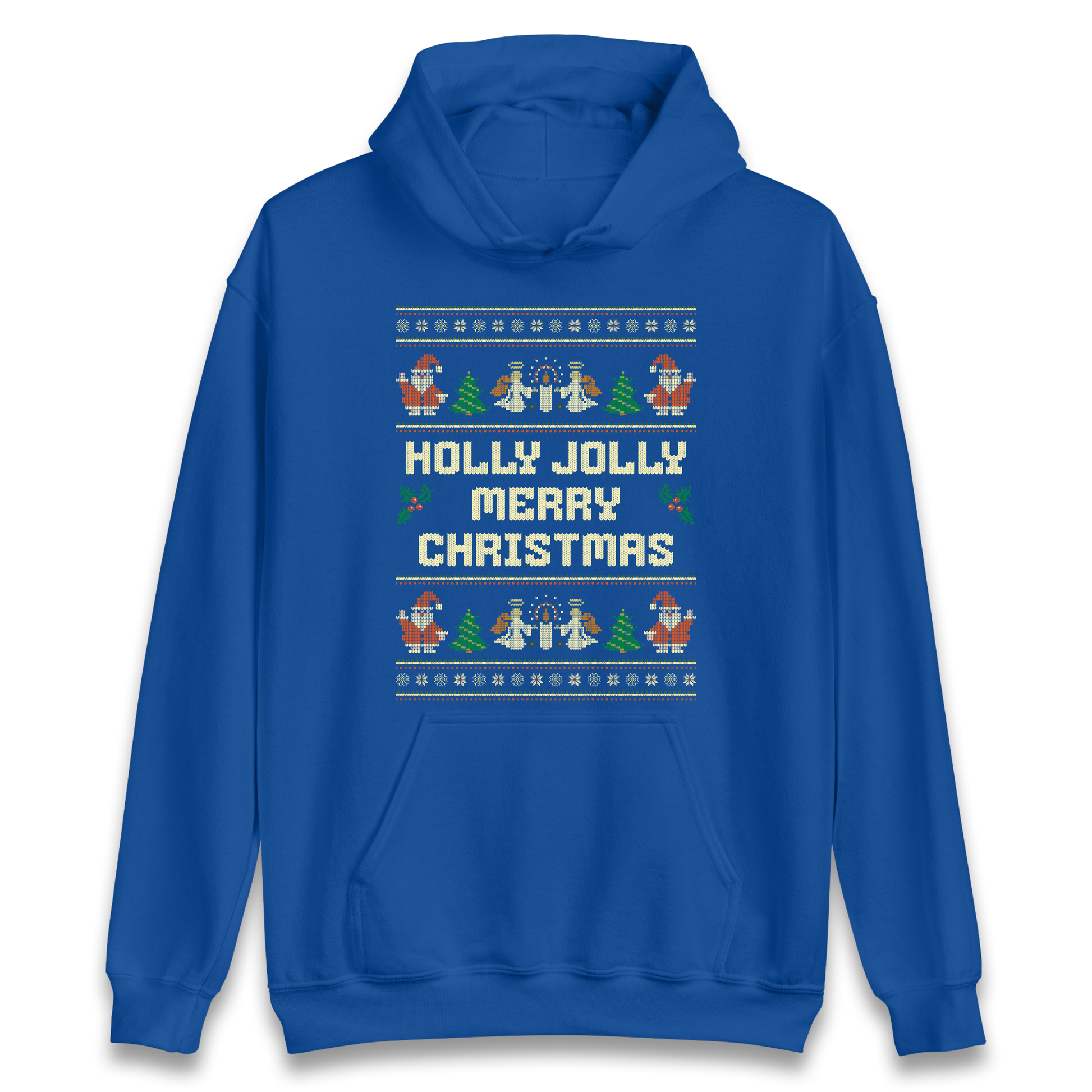 Holly Jolly Merry Christmas Hoodie
