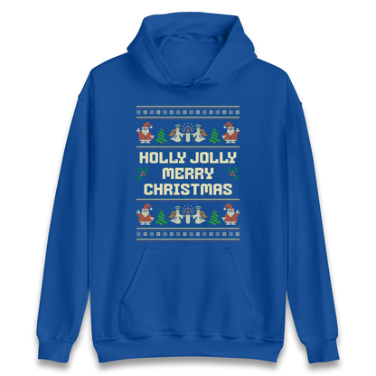 Holly Jolly Merry Christmas Hoodie