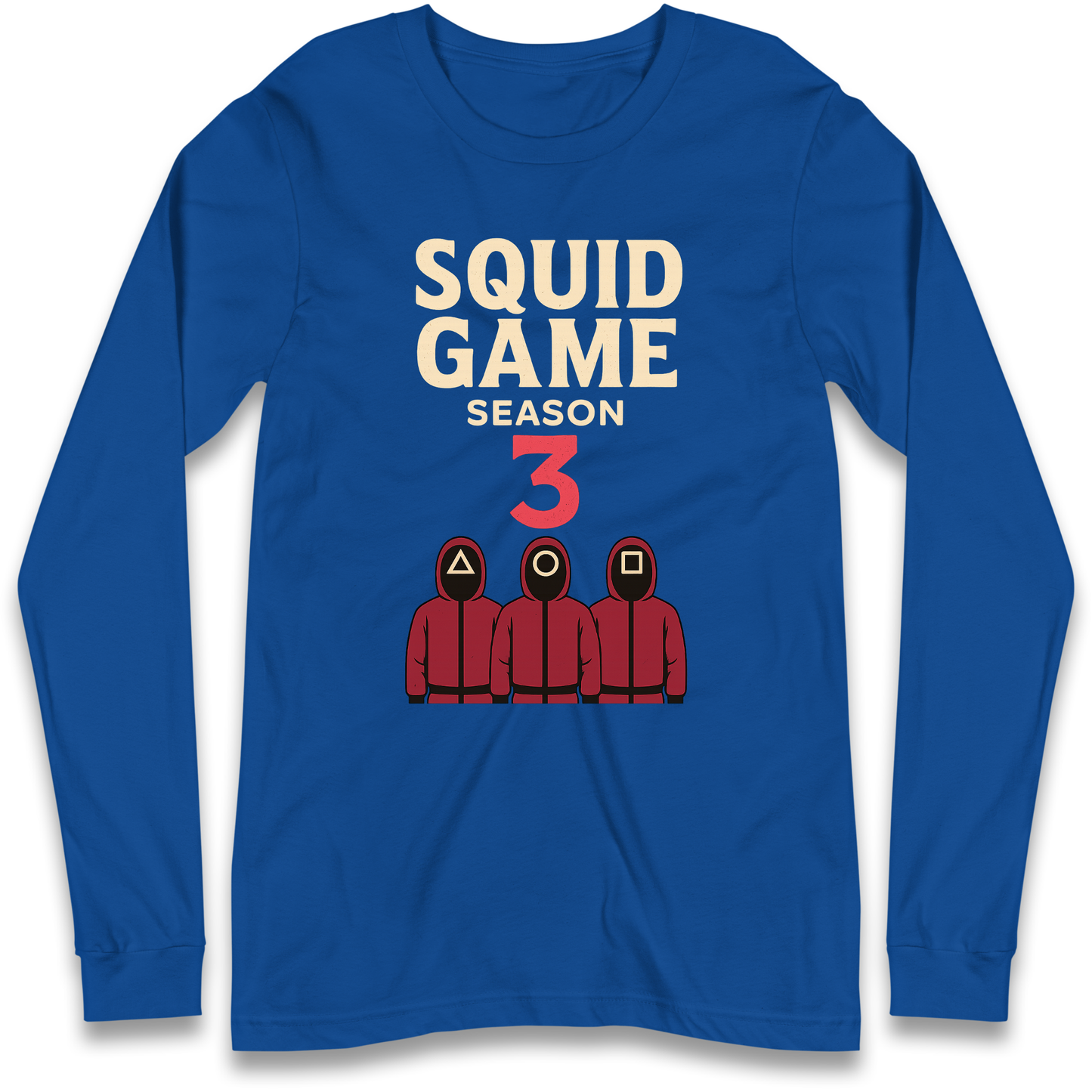 Squid Games Season 3 Longsleeve T Shirt
