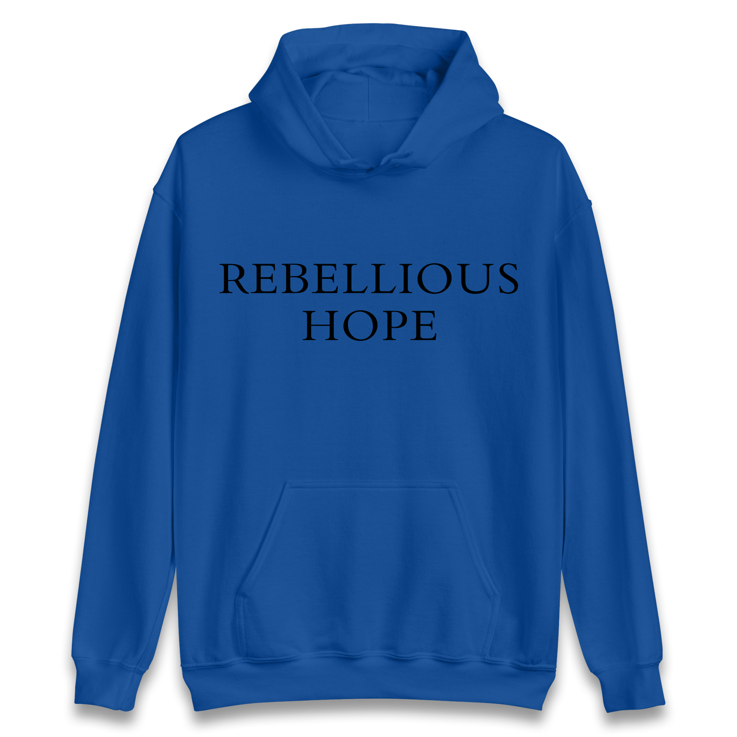 Rebellious Hope Embroidered Hoodie
