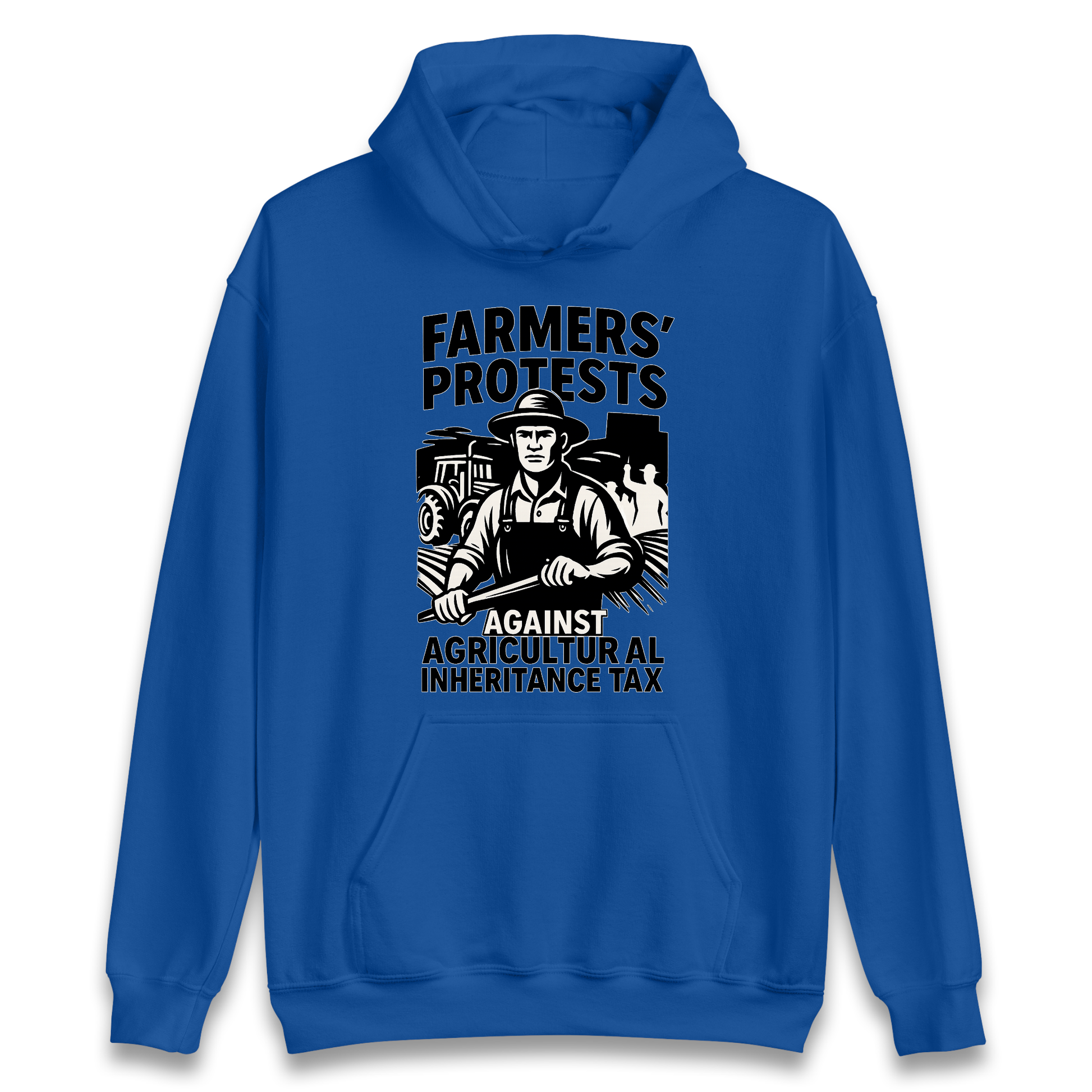 Farmers’ Protests Against Agricultural Inheritance Tax Hoodie