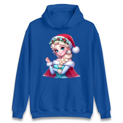 Elsa Frozen Santa Hoodie