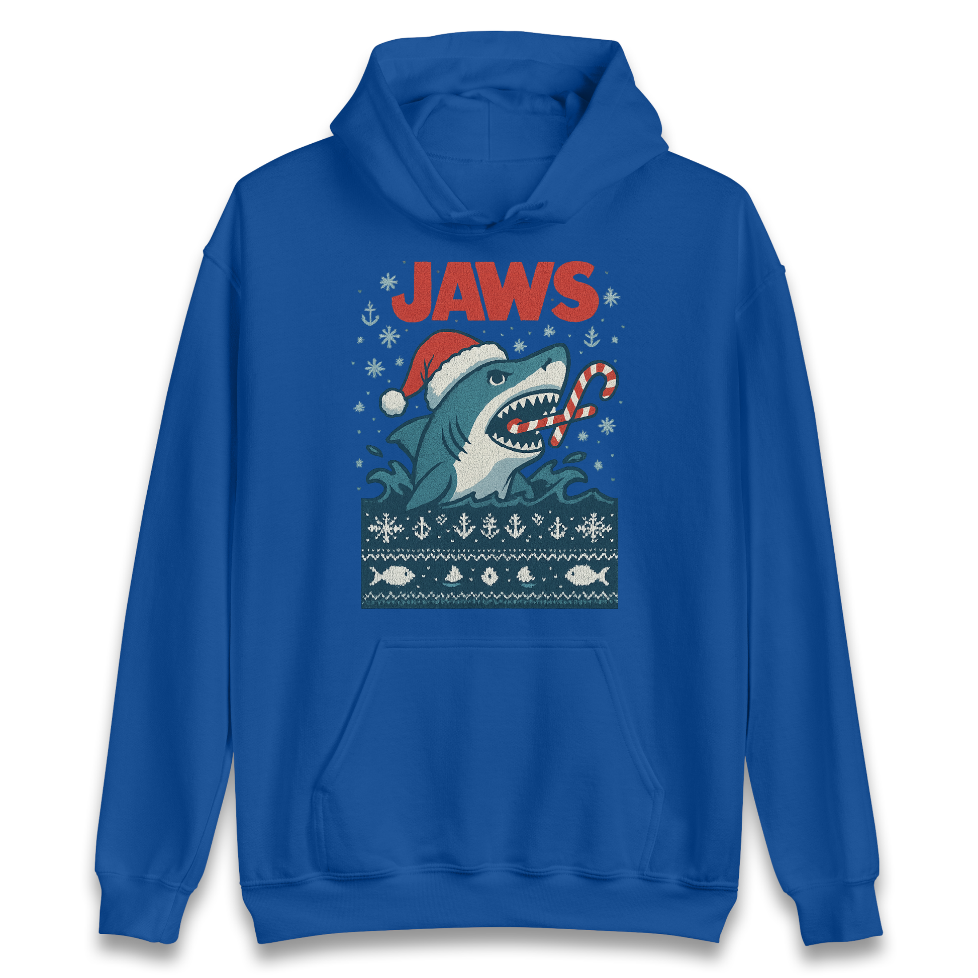 Jaws Christmas Hoodie
