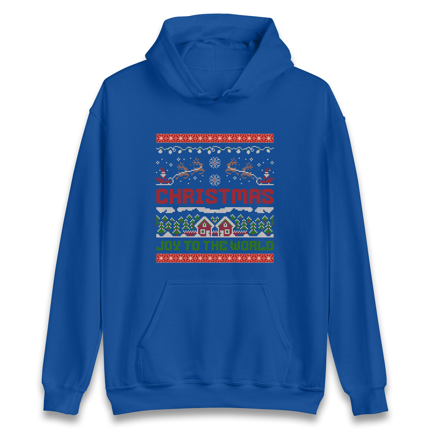 Christmas Joy to the World Christmas Hoodie