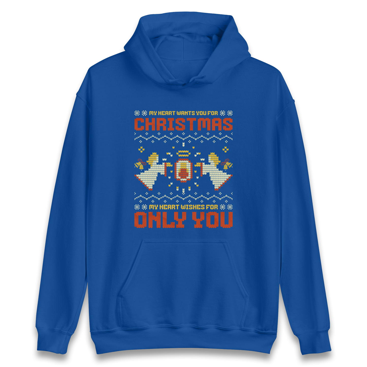 My Heart Wants You For Christmas Only You Christmas Hoodie