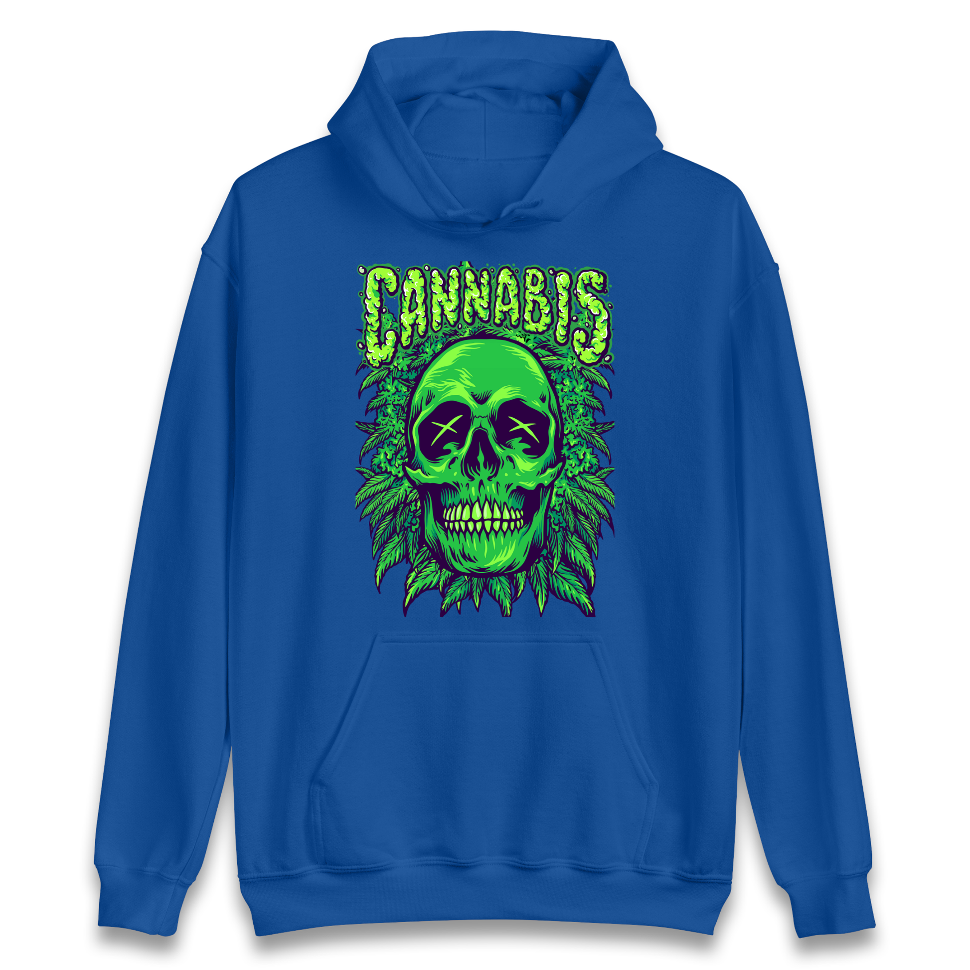 Cannabis Skull Hoodie
