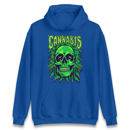 Cannabis Skull Hoodie