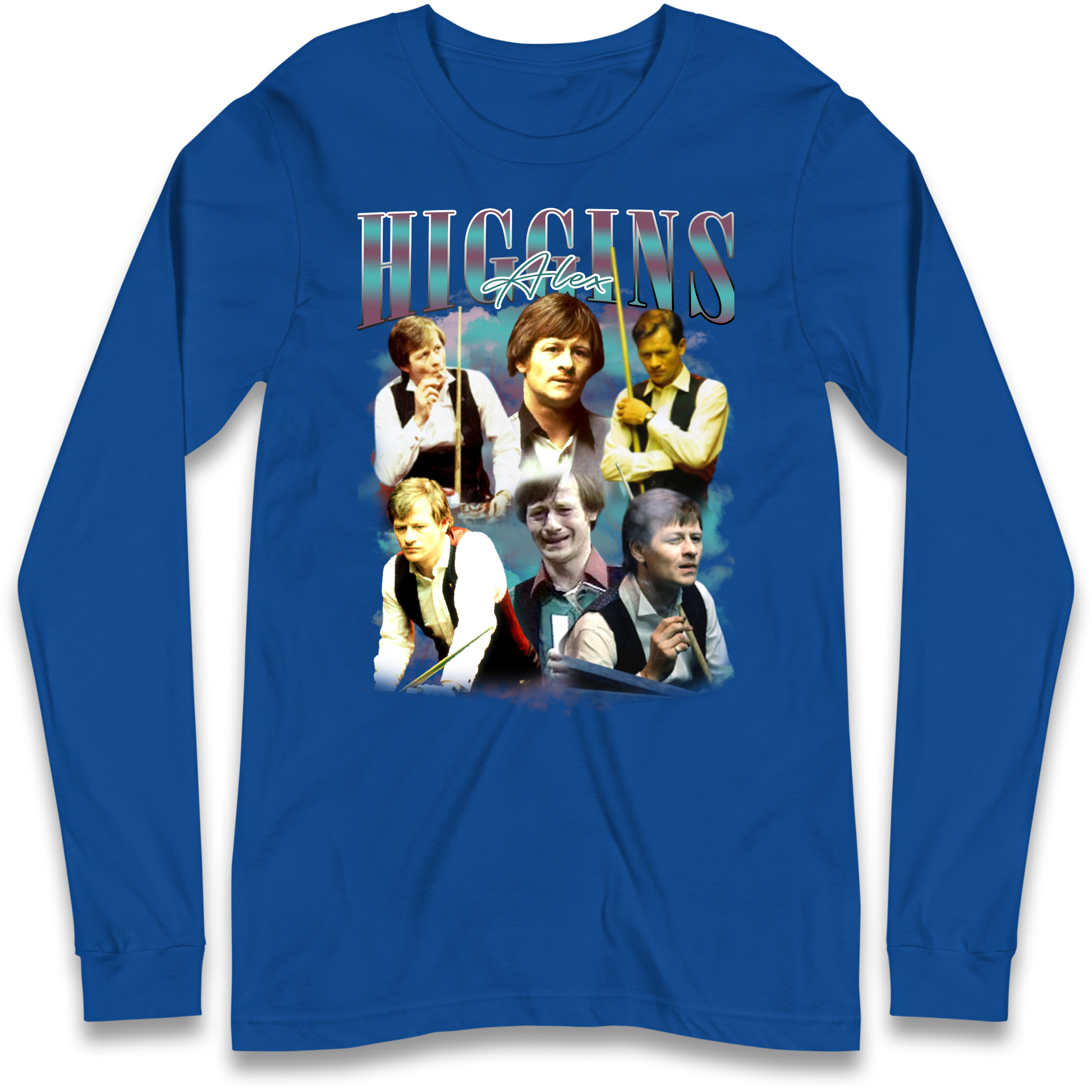 Alex Higgins Bootleg Longsleeve T Shirt