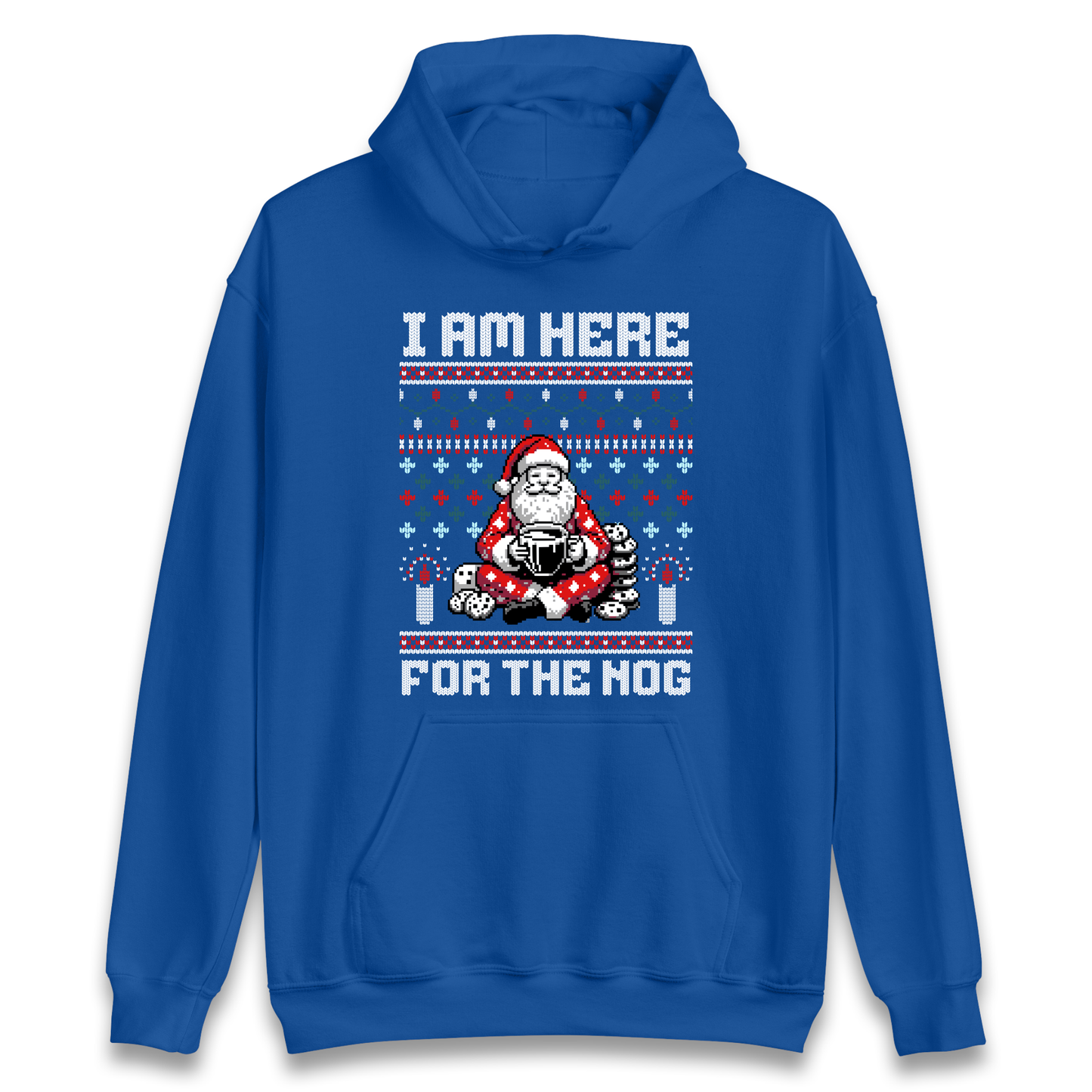 I am Here For The Nog Christmas Hoodie