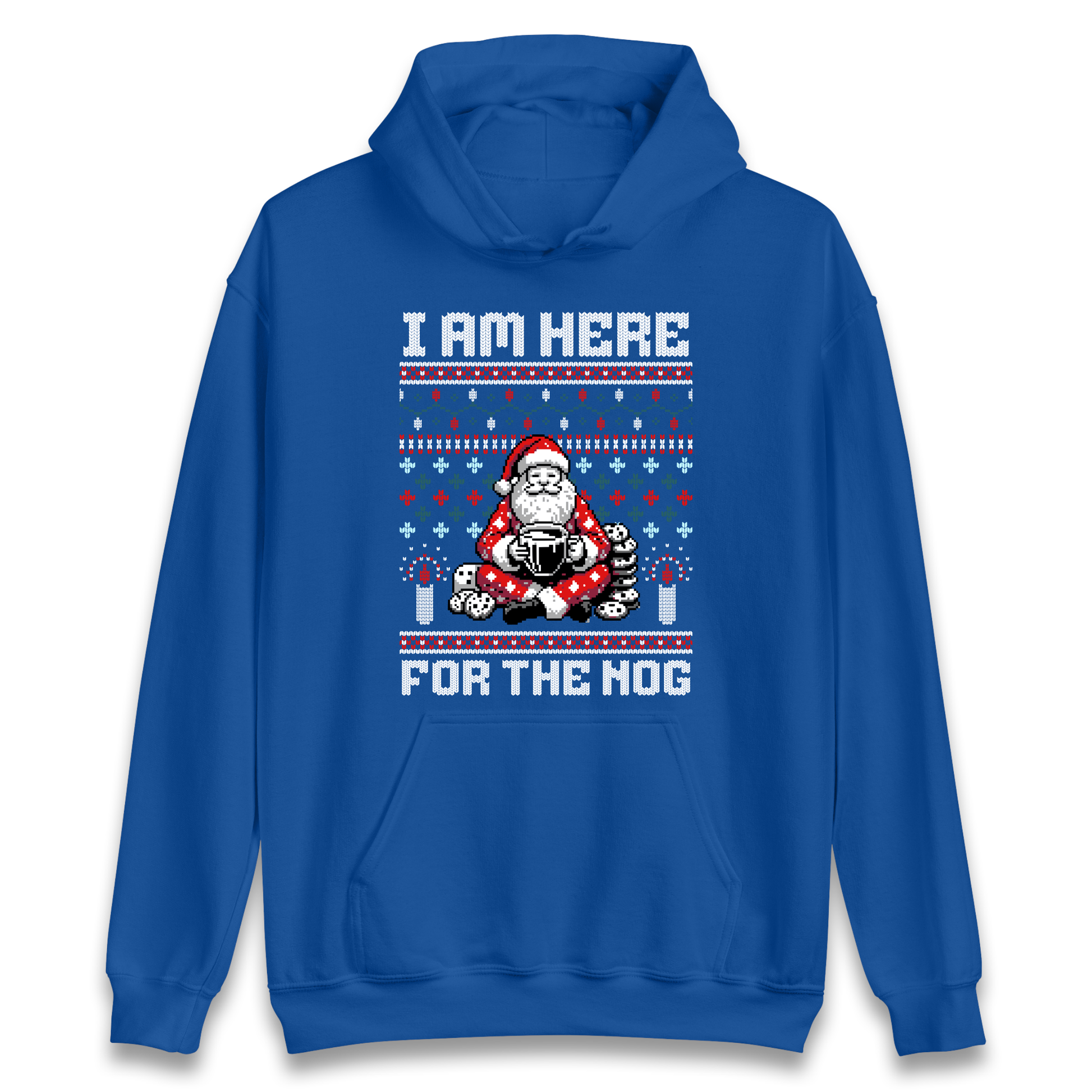 I am Here For The Nog Christmas Hoodie
