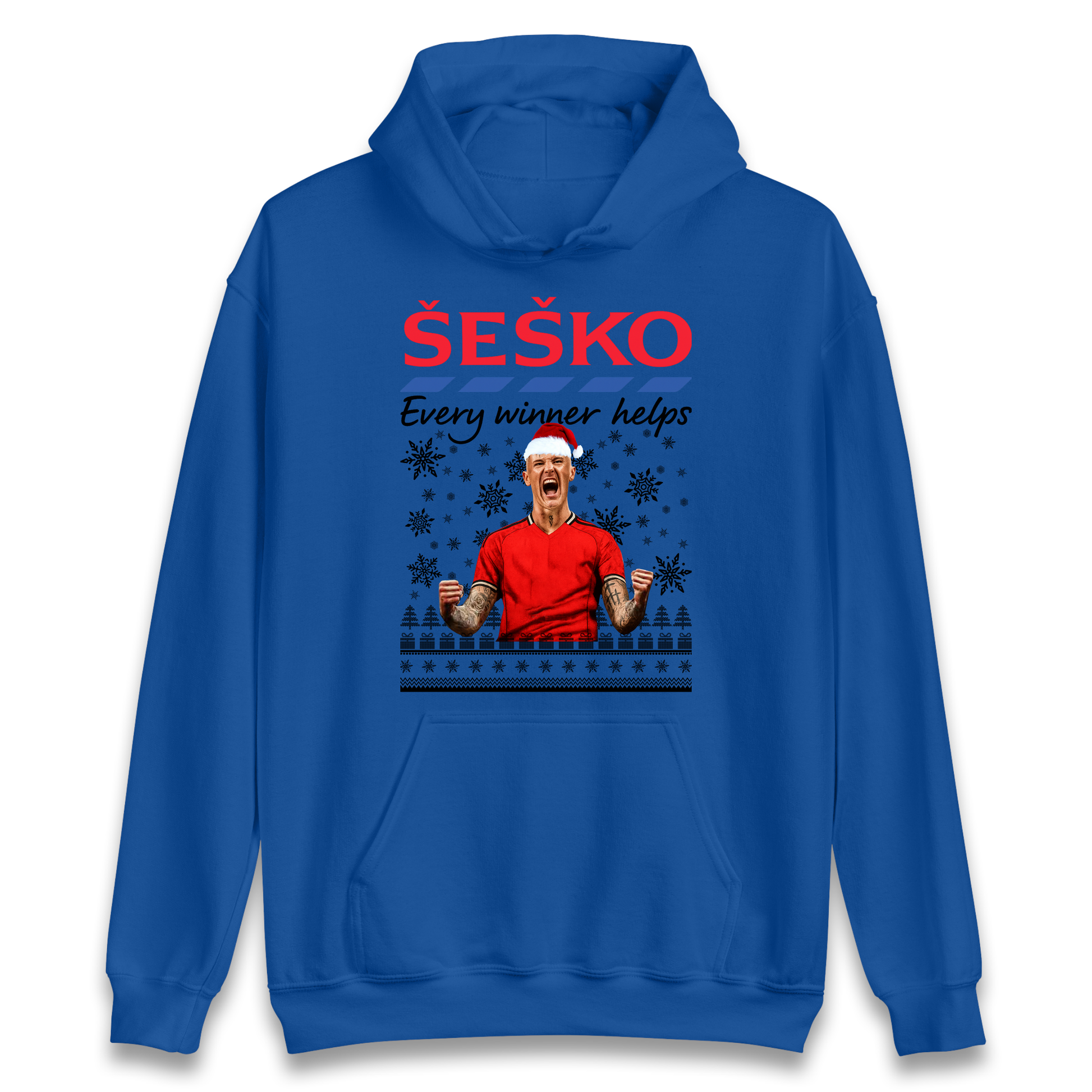 Benjamin Sesko Christmas Hoodie