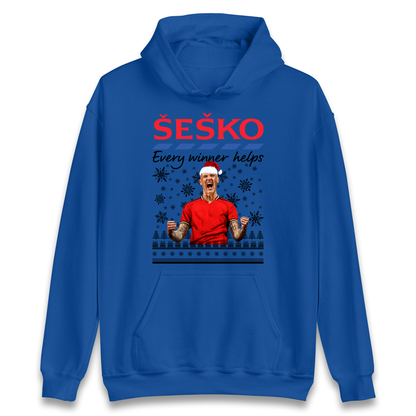 Benjamin Sesko Christmas Hoodie