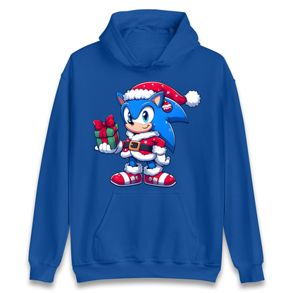 Sonic The Hedgehog Santa Hoodie