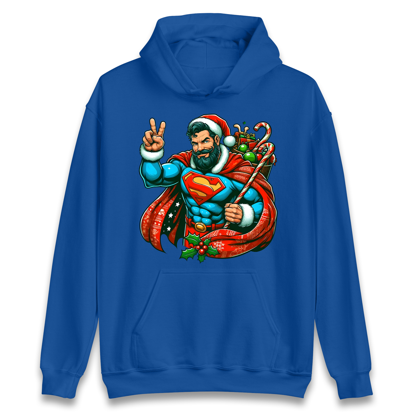 Superman Santa Hoodie