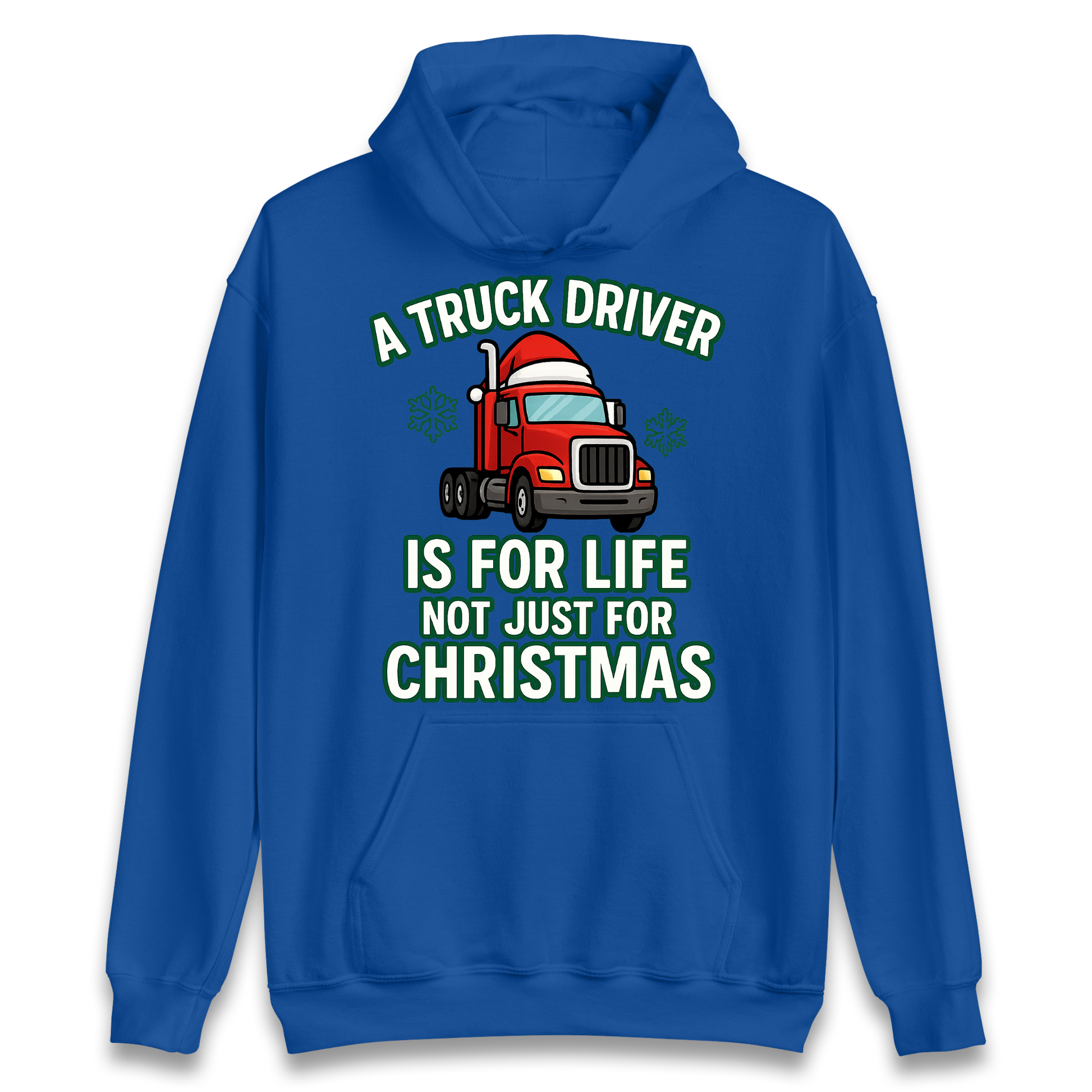 Truck Driver Christmas Hoodie
