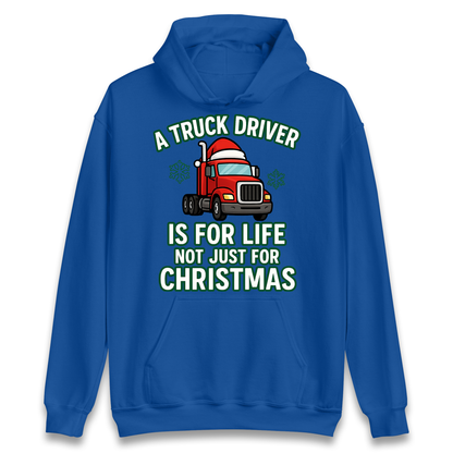Truck Driver Christmas Hoodie