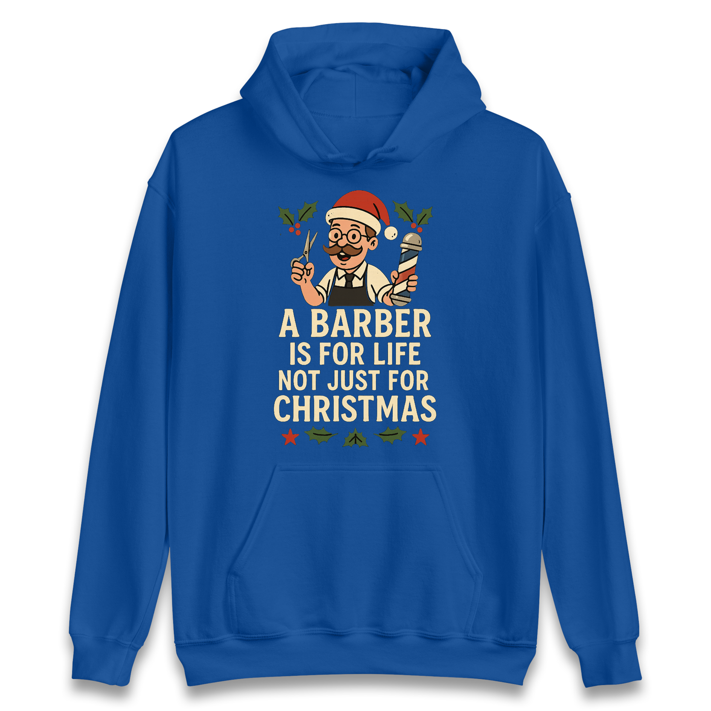 Barber Christmas Hoodie