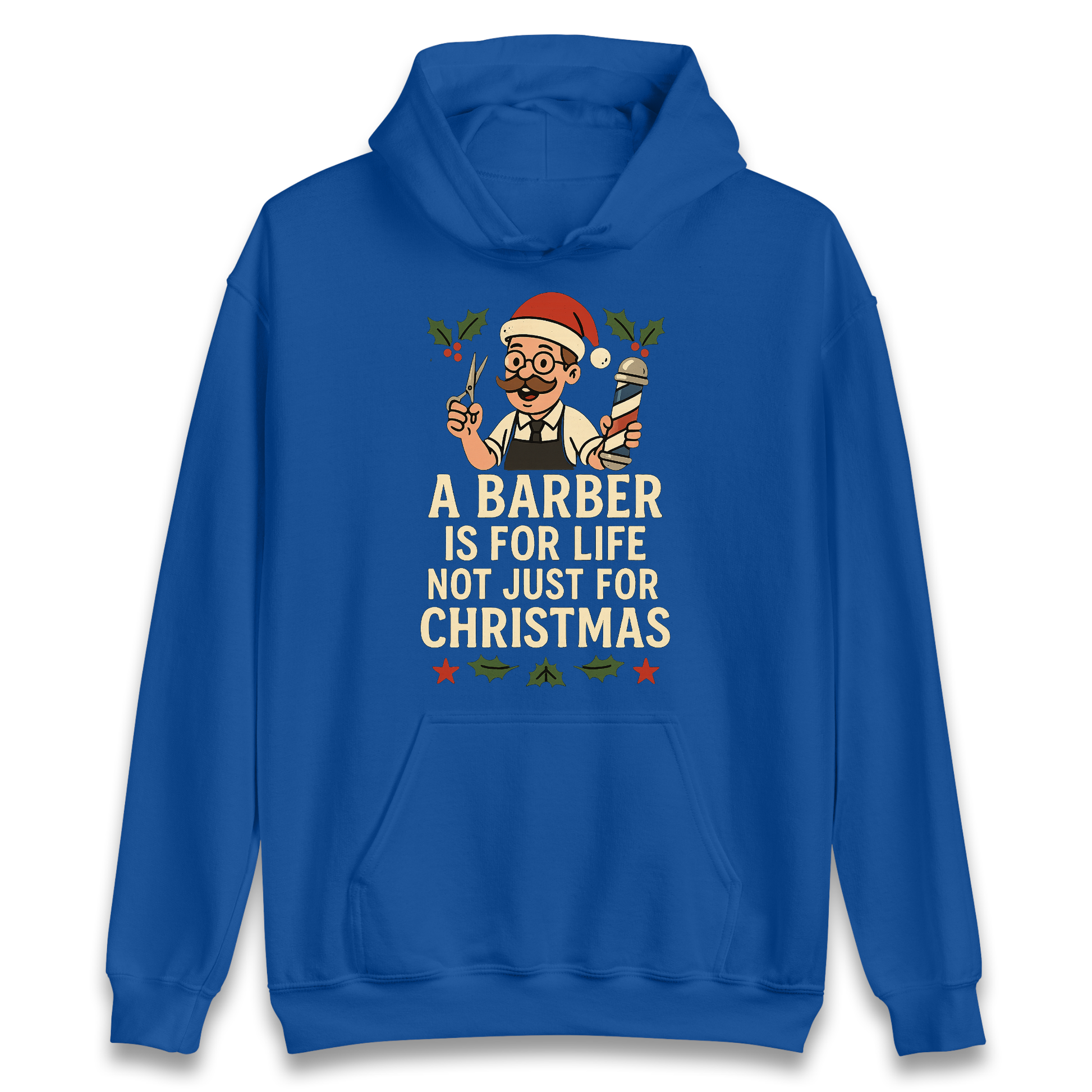 Barber Christmas Hoodie