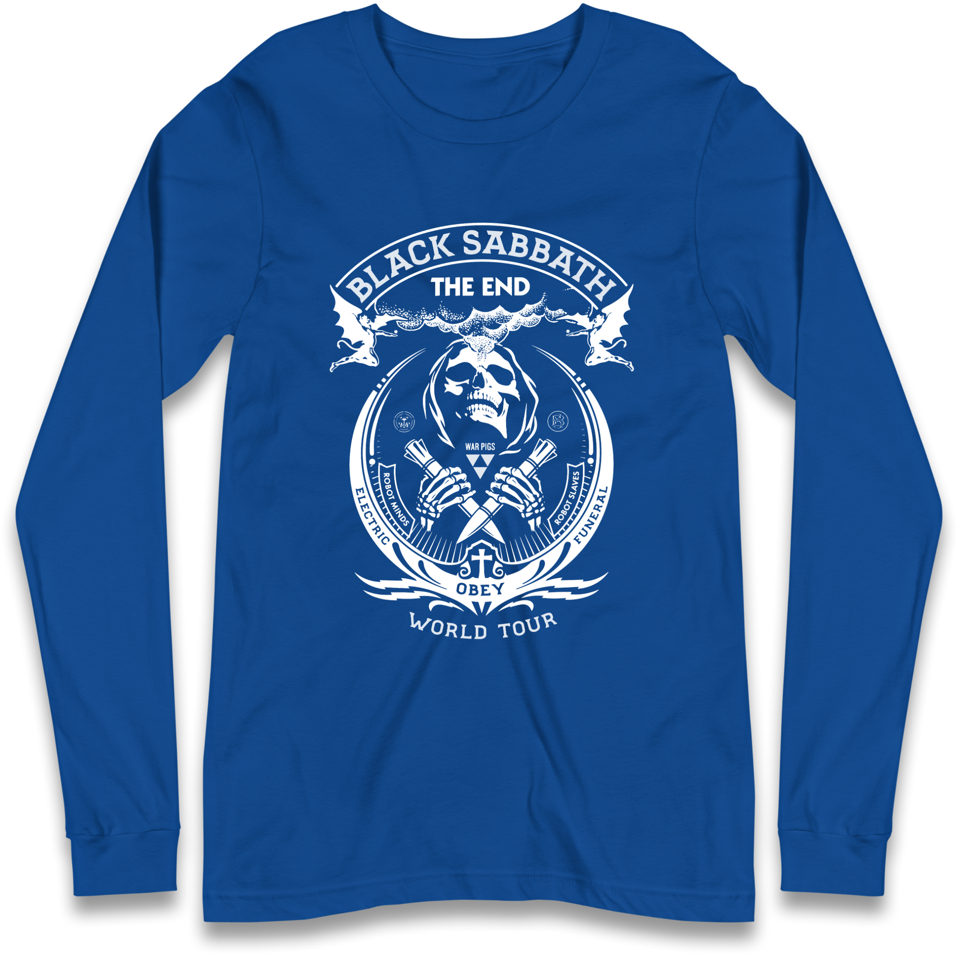 Black Sabbath The End World Tour Long Sleeve Shirt