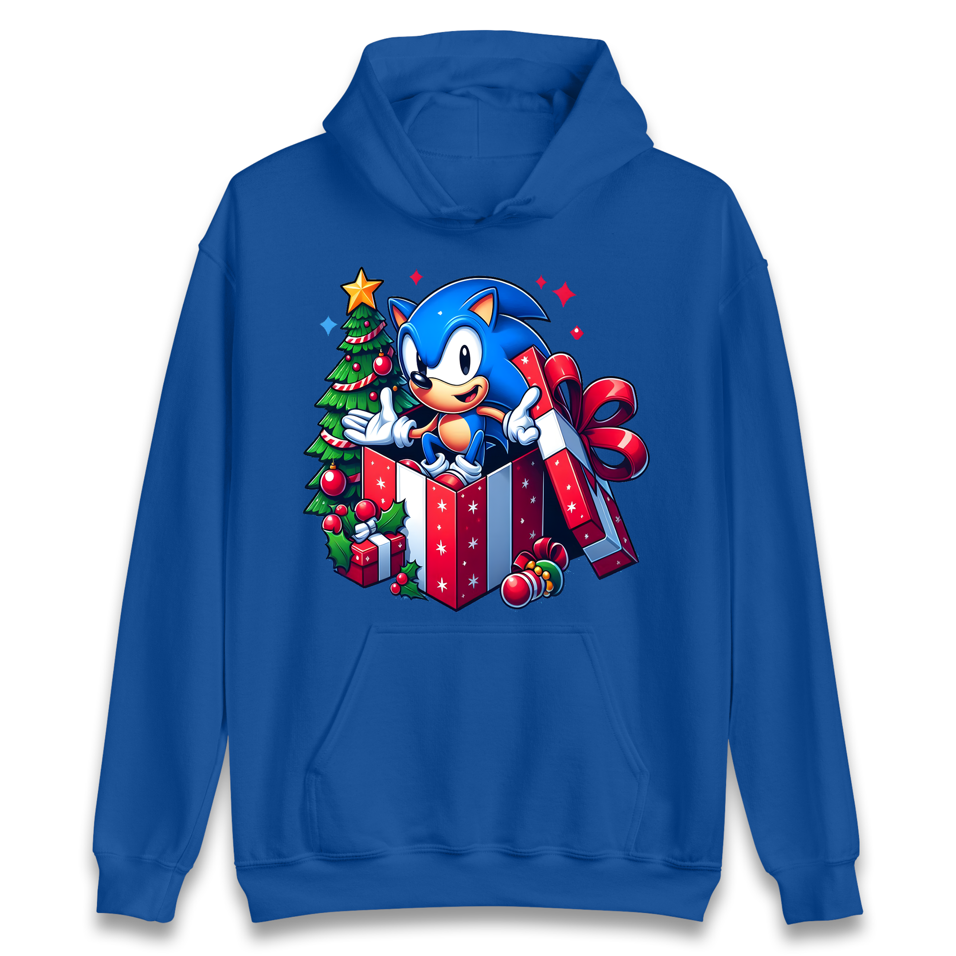 Sonic The Hedgehog Christmas Hoodie