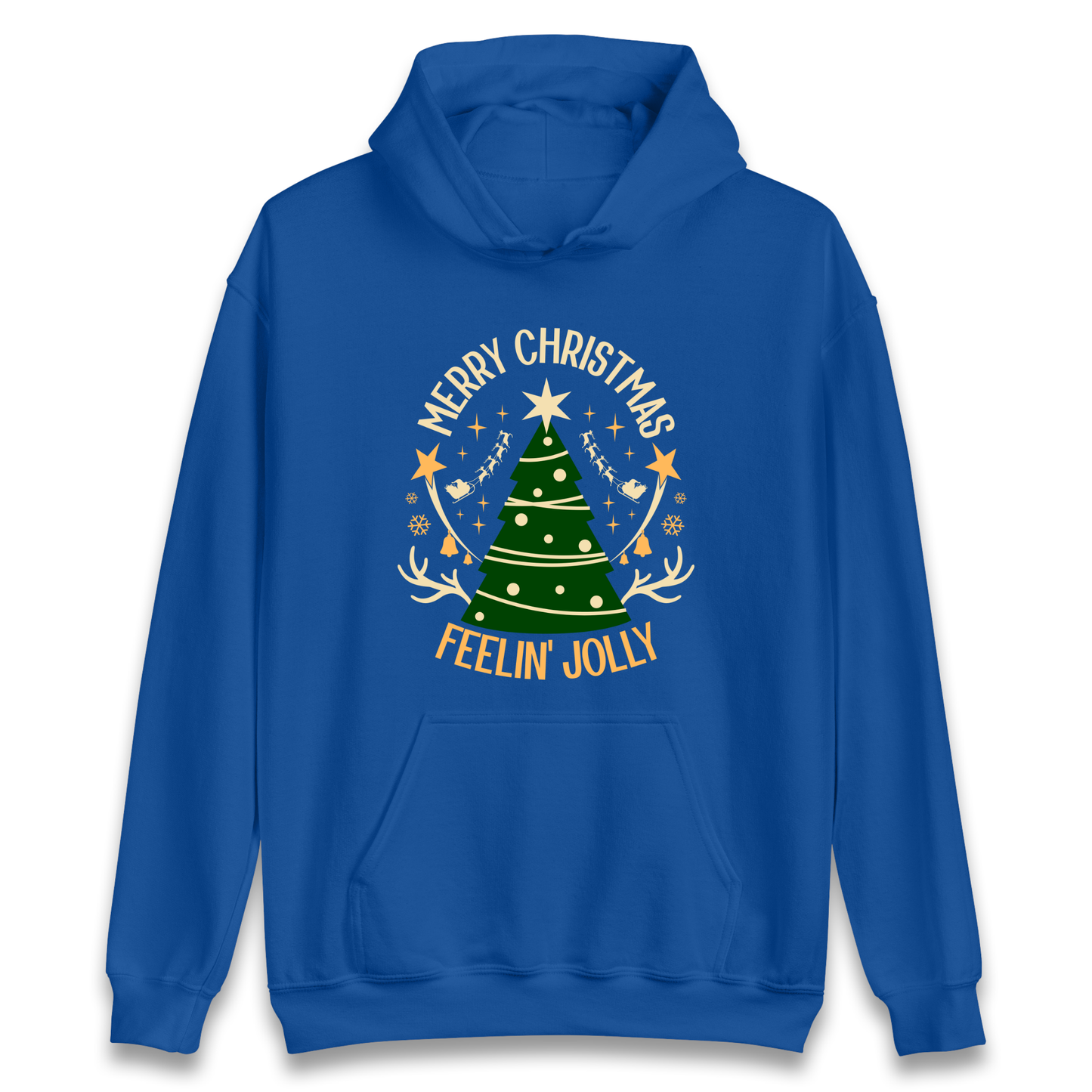 Merry Christmas Feeling Jolly Christmas Hoodie