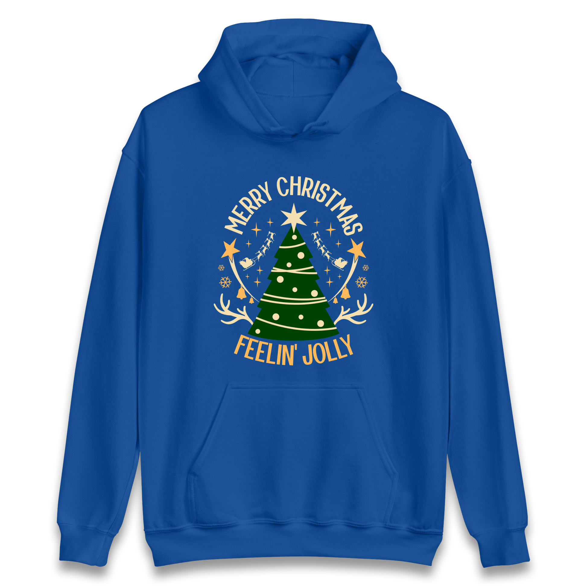 Merry Christmas Feeling Jolly Christmas Hoodie