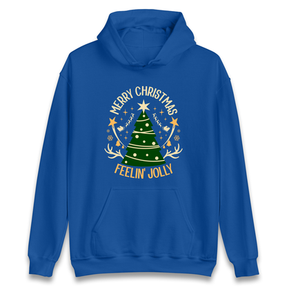 Merry Christmas Feeling Jolly Christmas Hoodie