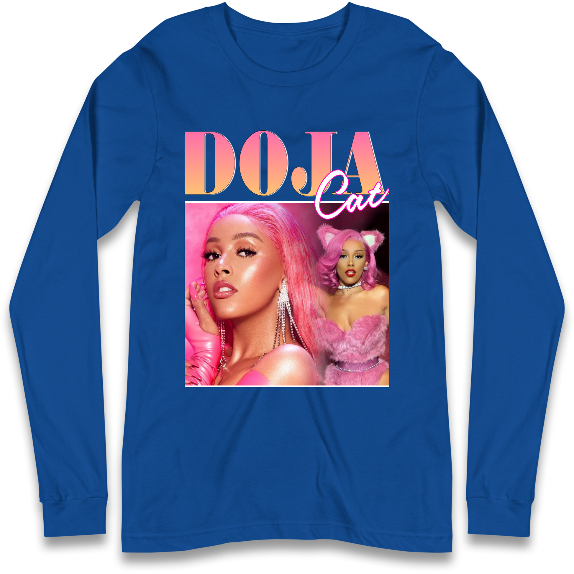 Doja Cat Pink Longsleeve T Shirt