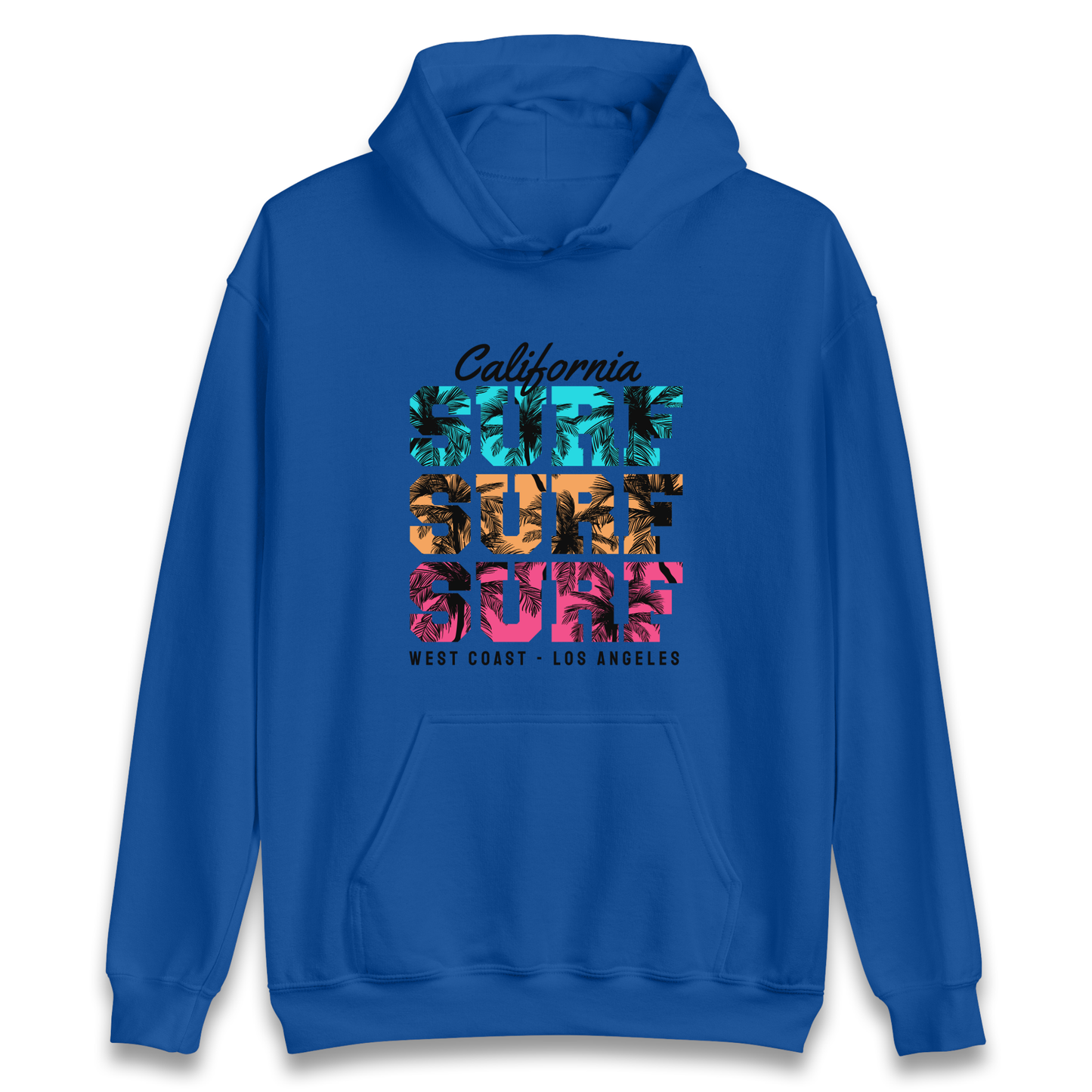 California Surf Surf Surf Hoodie