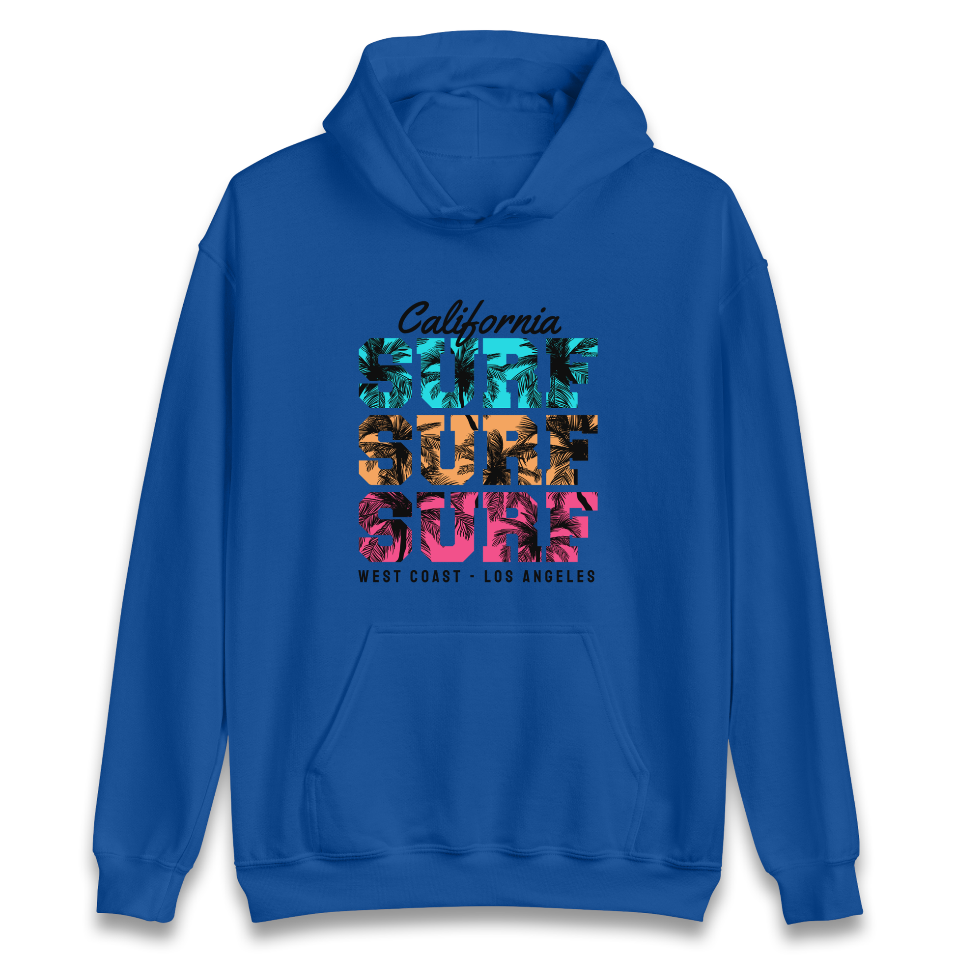 California Surf Surf Surf Hoodie