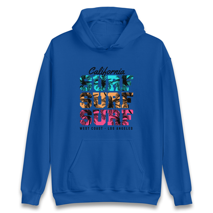 California Surf Surf Surf Hoodie