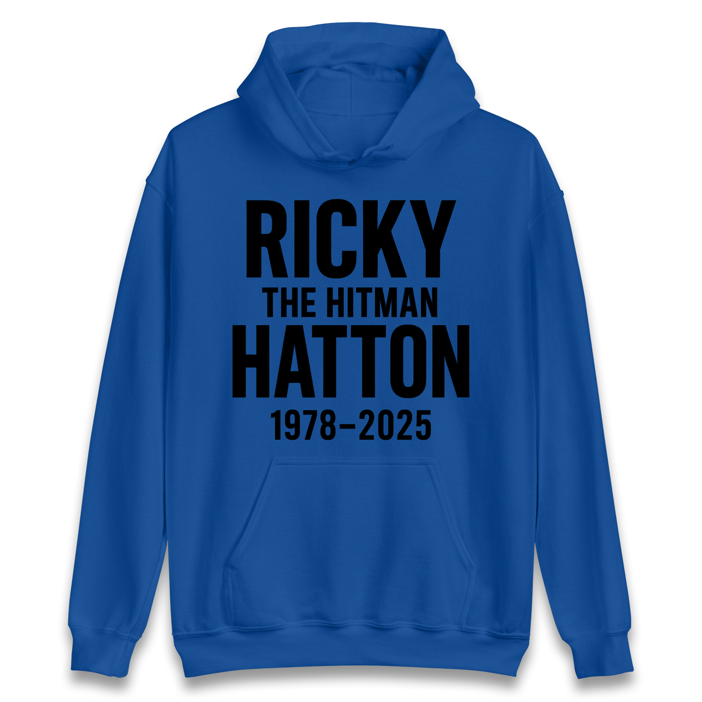 Ricky The Hitman Hatton 1978 2025 Hoodie