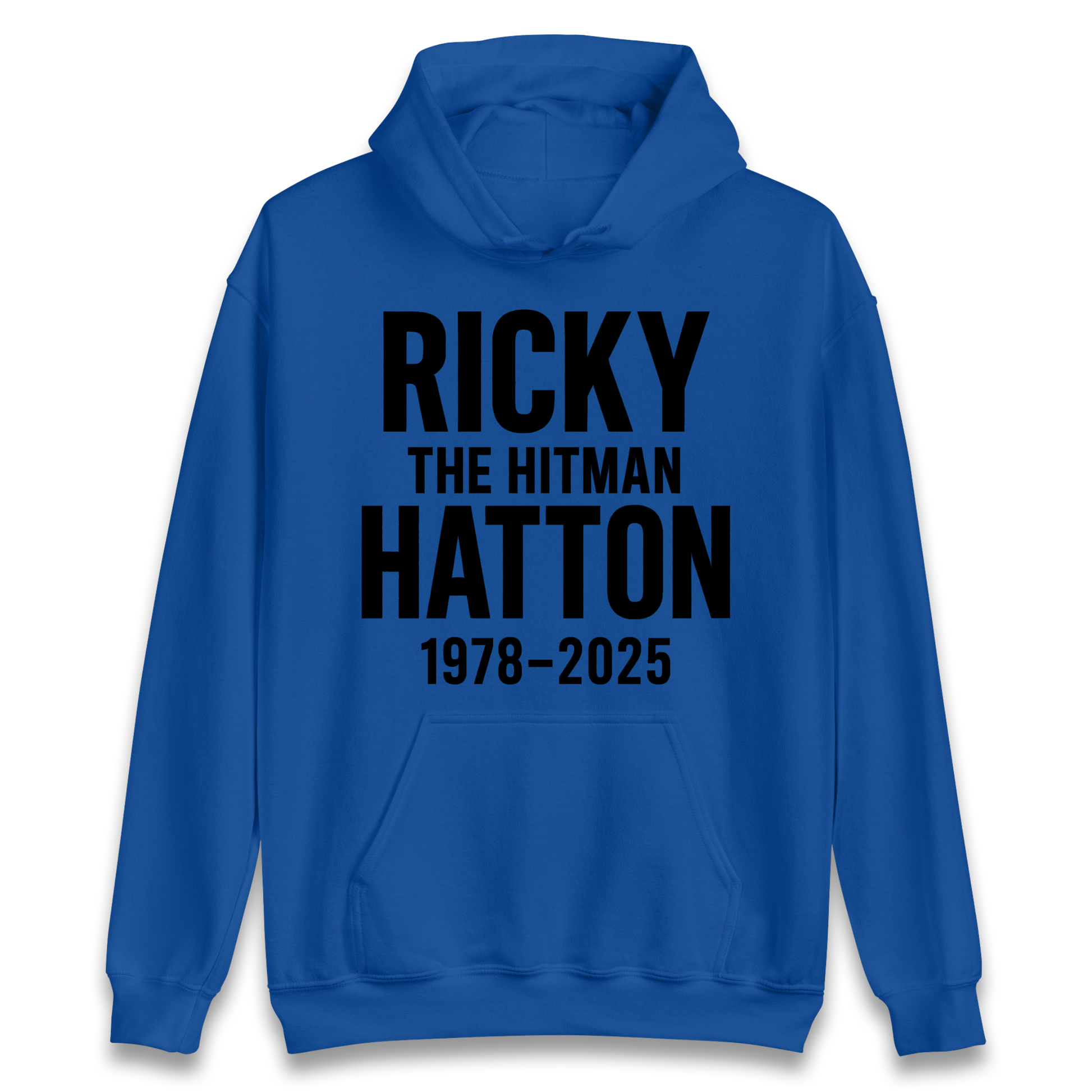Ricky The Hitman Hatton 1978 2025 Hoodie