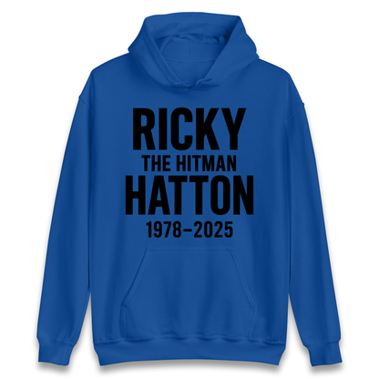 Ricky The Hitman Hatton 1978 2025 Hoodie