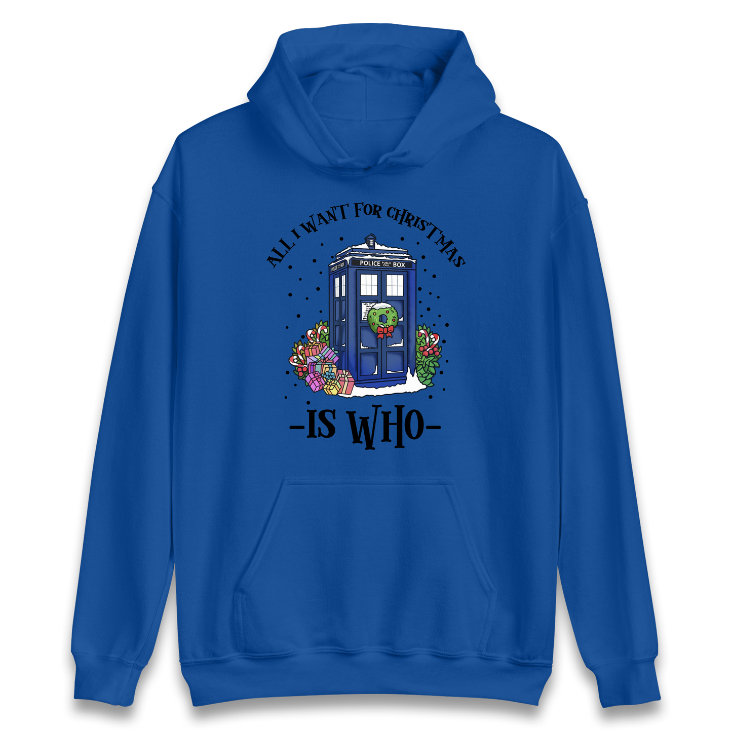 Dr Who Christmas Hoodie