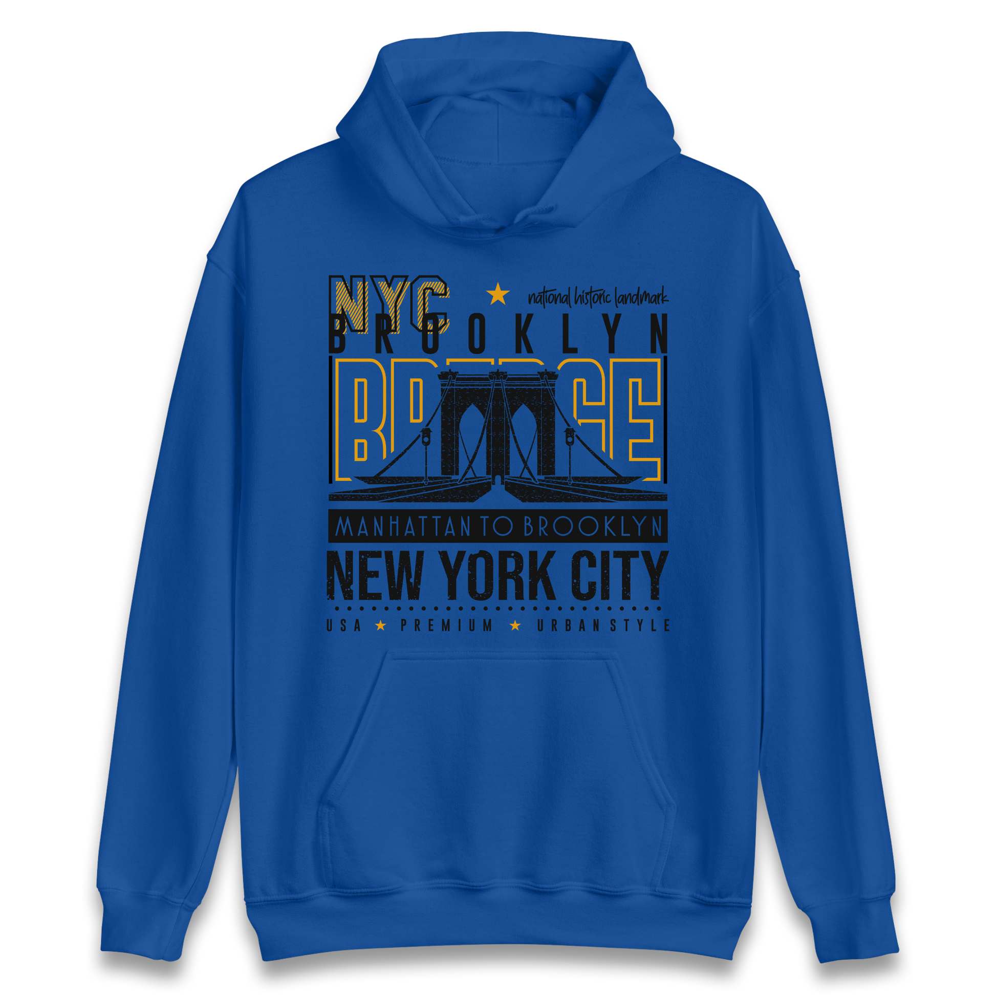 NYC Brooklyn Bridge Hoodie