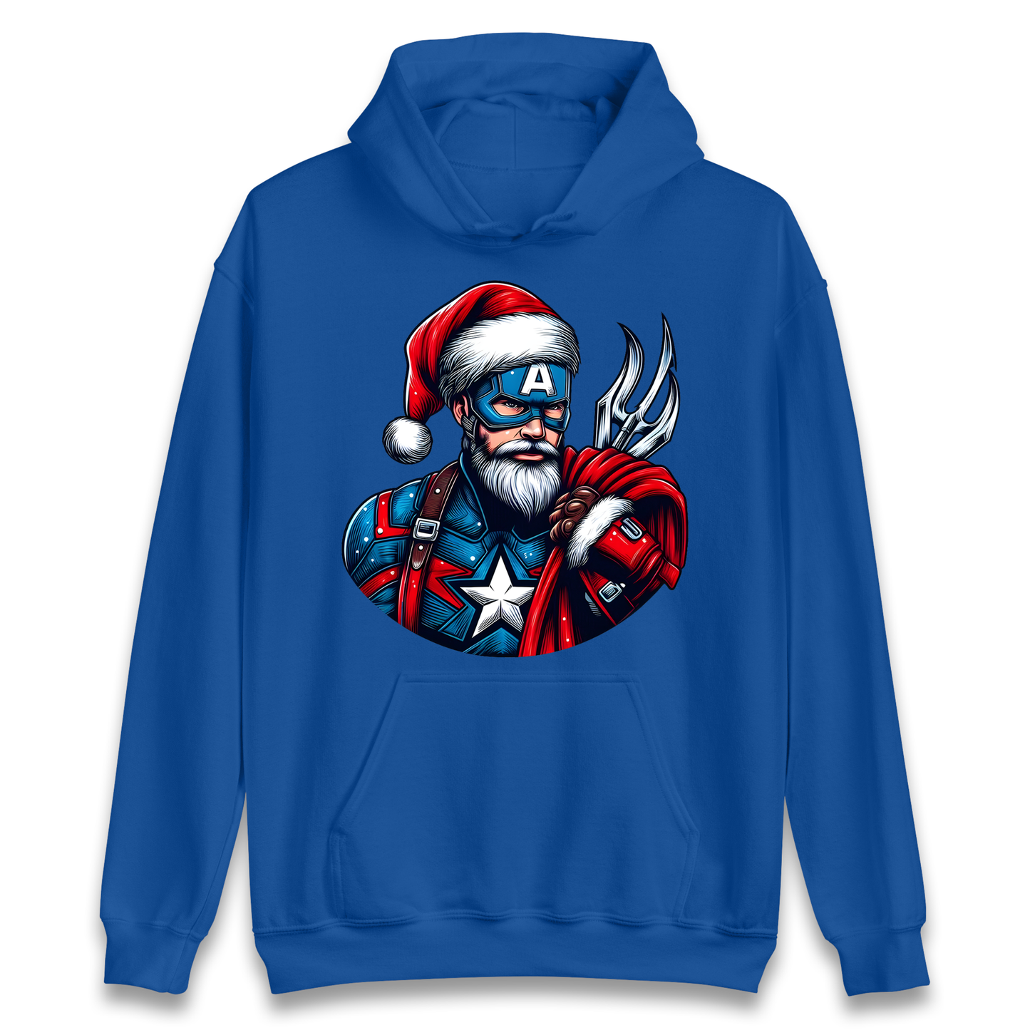 Captain America Santa Hoodie