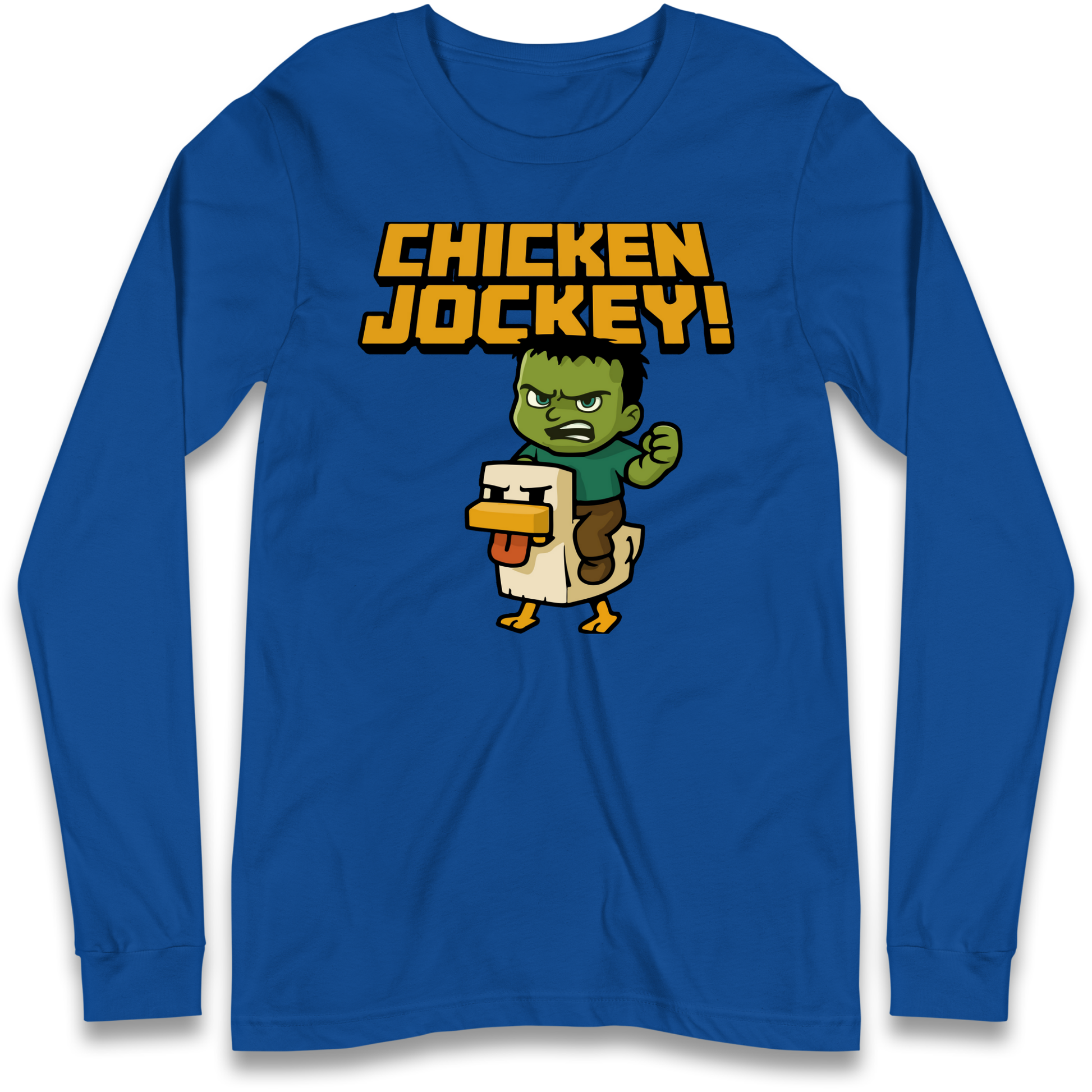 Chicken Jockey Long Sleeve T Shirt