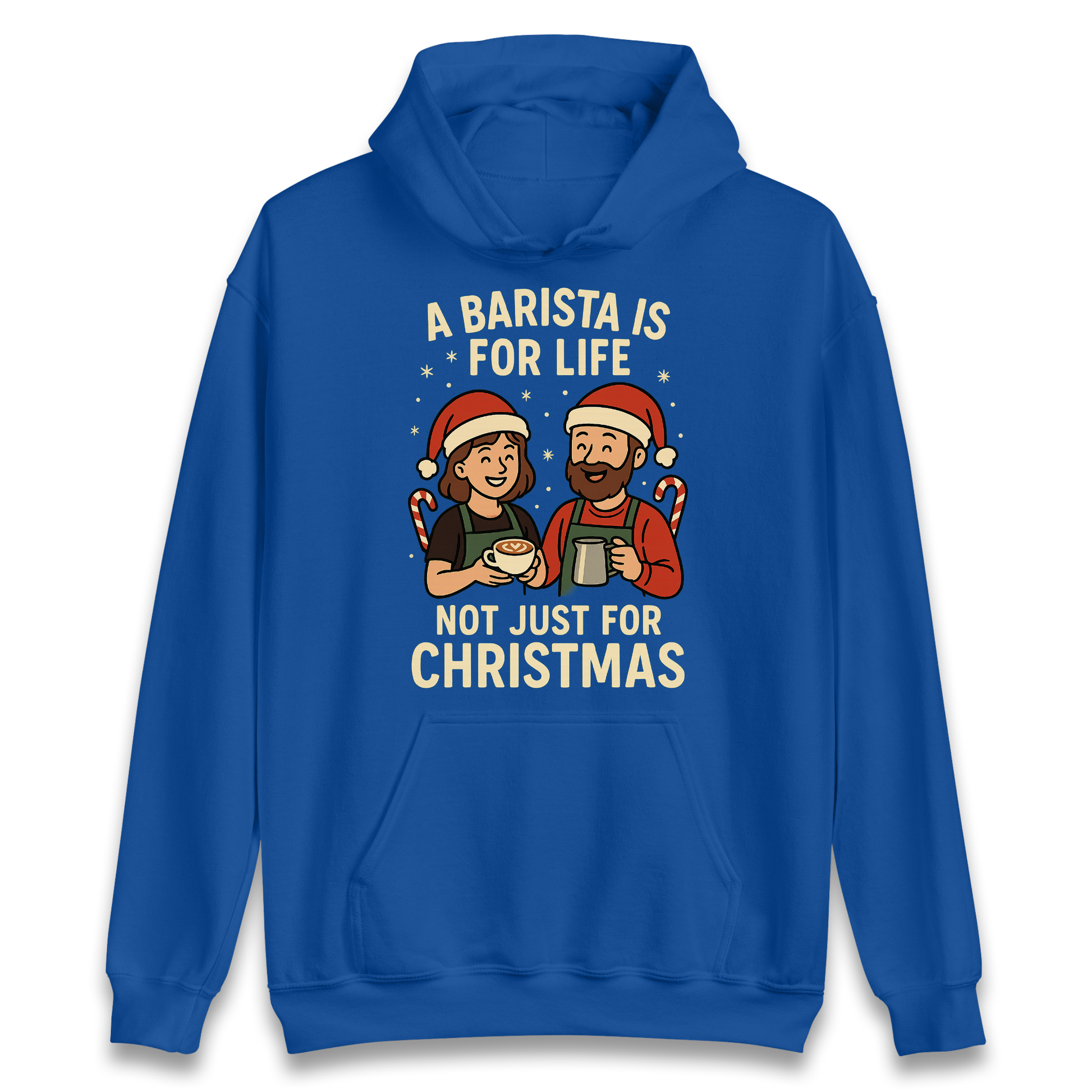 Barista Christmas Hoodie