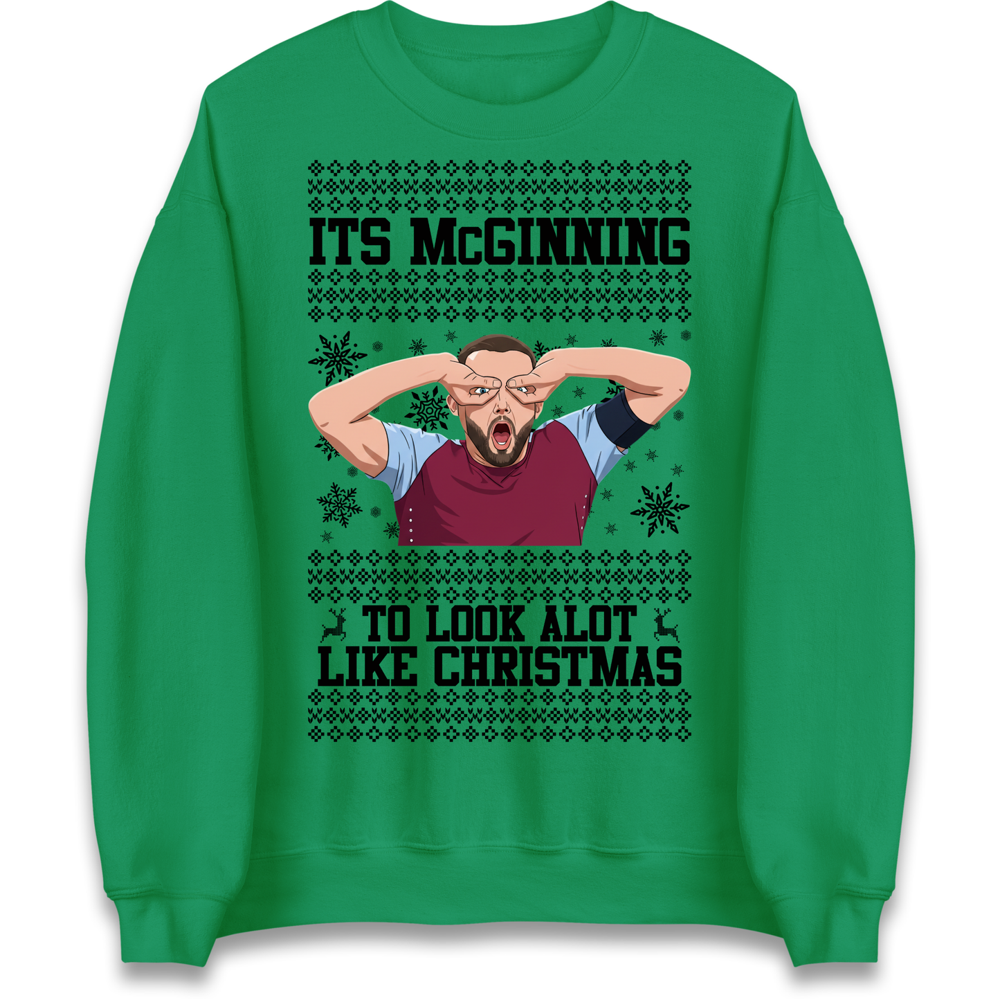 John McGinn Christmas Jumper